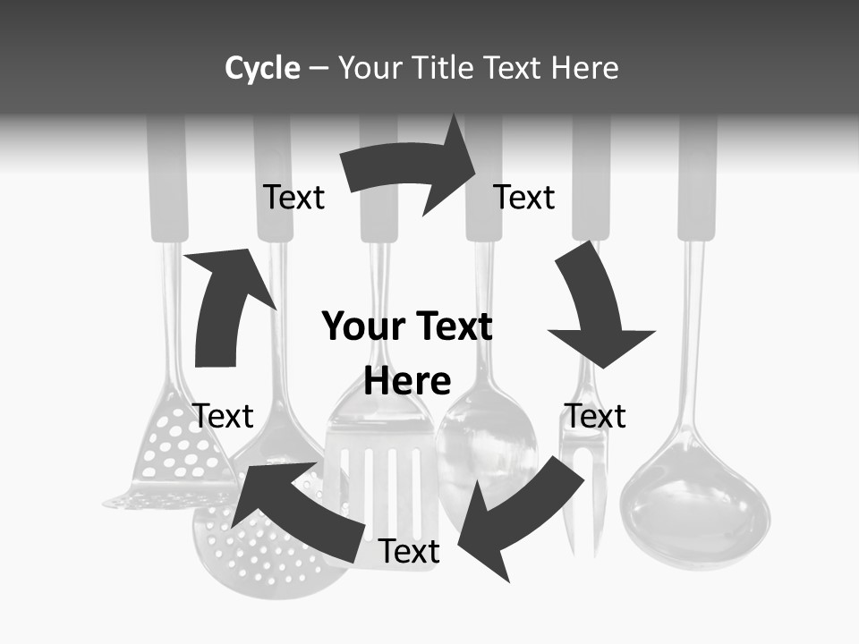 Holes Black Home PowerPoint Template