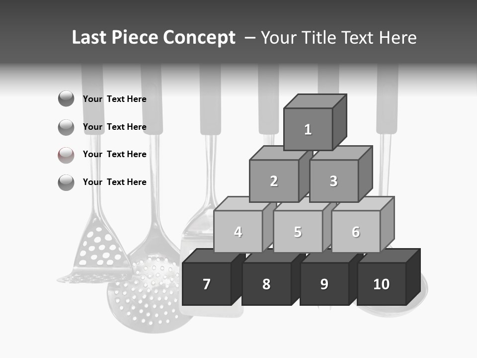 Holes Black Home PowerPoint Template