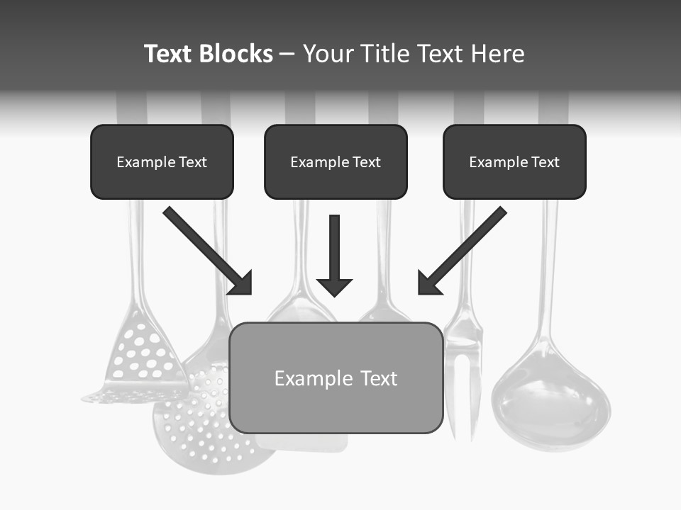 Holes Black Home PowerPoint Template