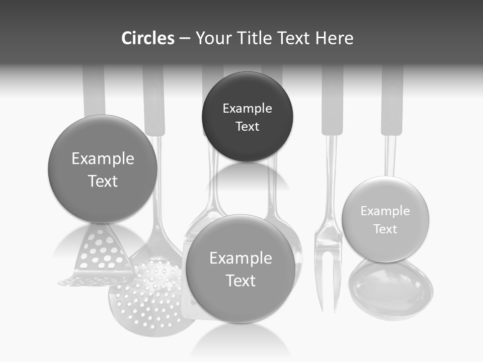 Holes Black Home PowerPoint Template