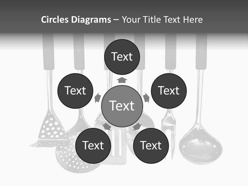 Holes Black Home PowerPoint Template