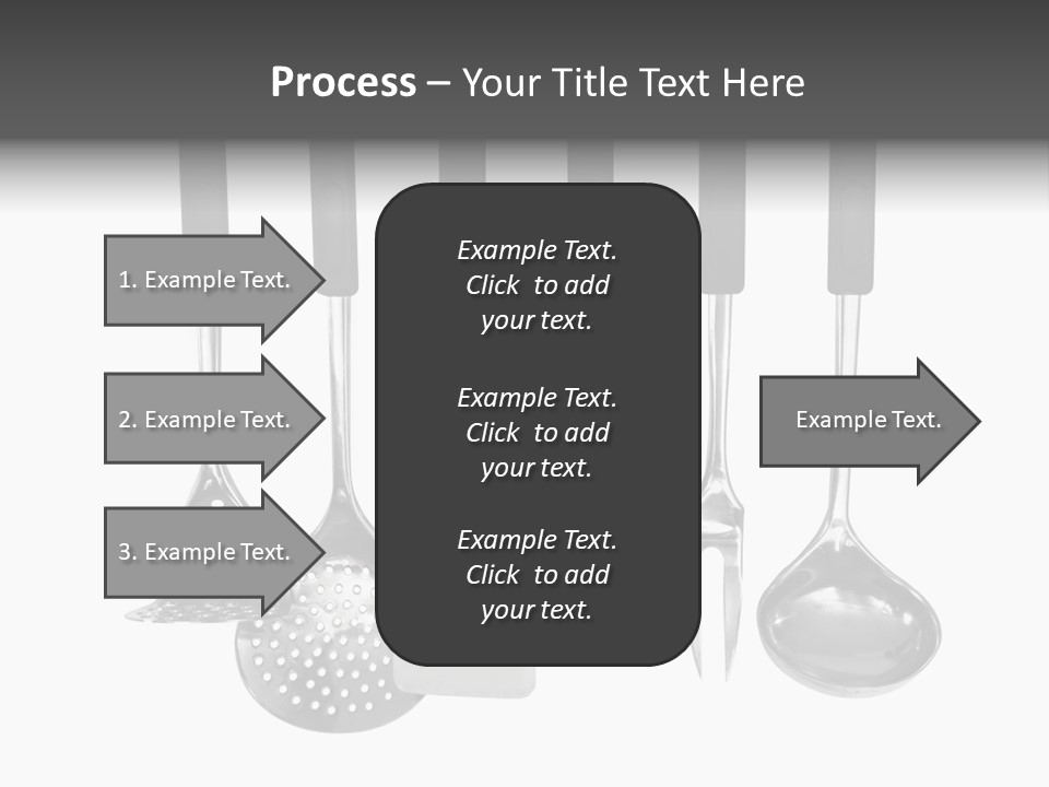 Holes Black Home PowerPoint Template