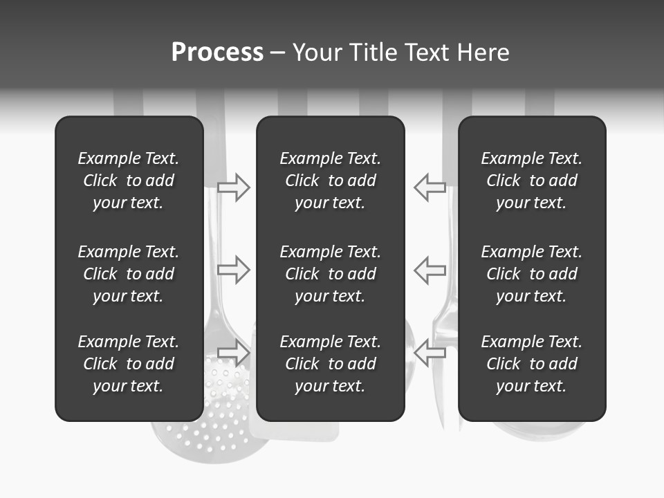 Holes Black Home PowerPoint Template