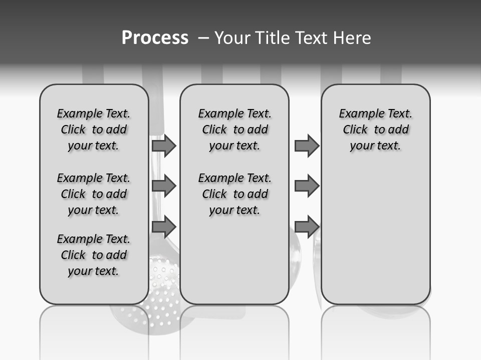 Holes Black Home PowerPoint Template