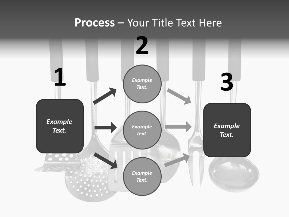 Holes Black Home PowerPoint Template