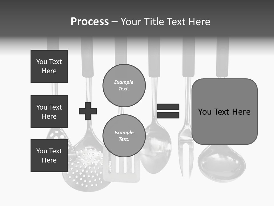 Holes Black Home PowerPoint Template