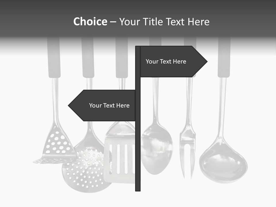 Holes Black Home PowerPoint Template