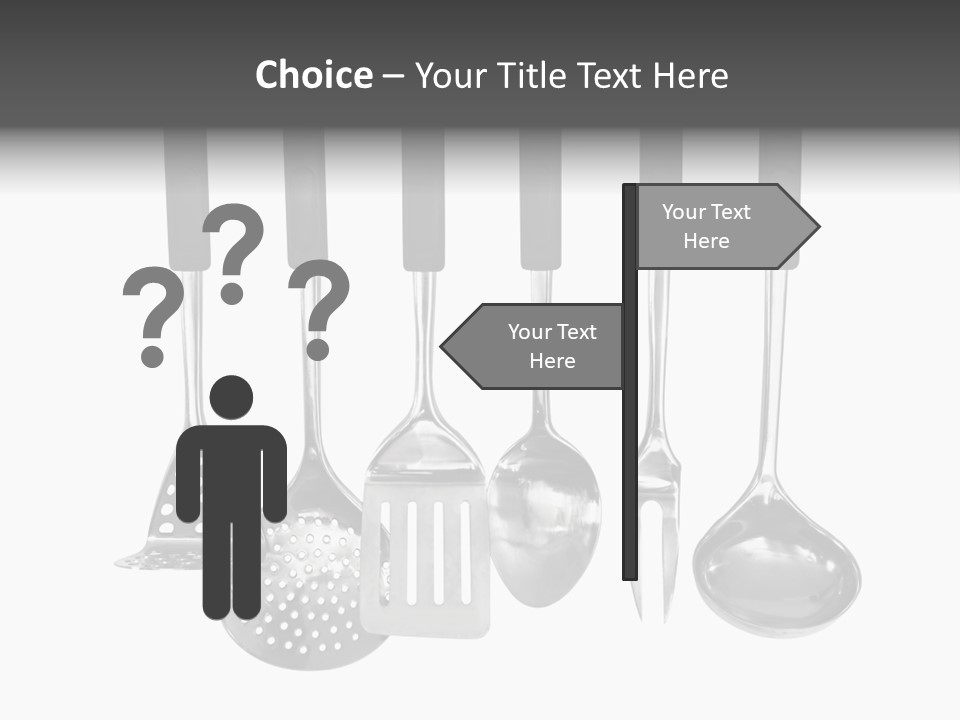 Holes Black Home PowerPoint Template