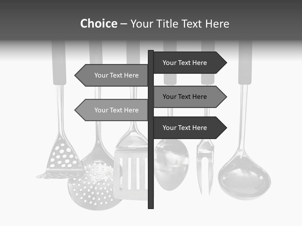Holes Black Home PowerPoint Template
