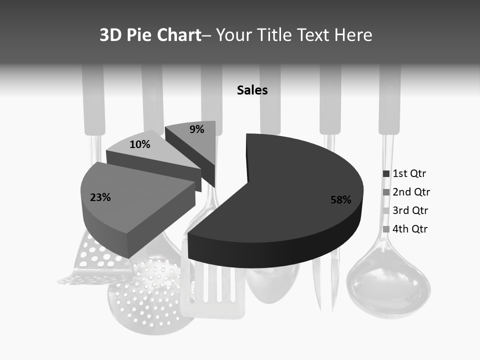 Holes Black Home PowerPoint Template