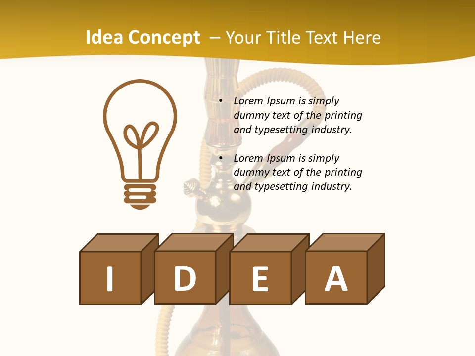 Turkey White Turkish PowerPoint Template