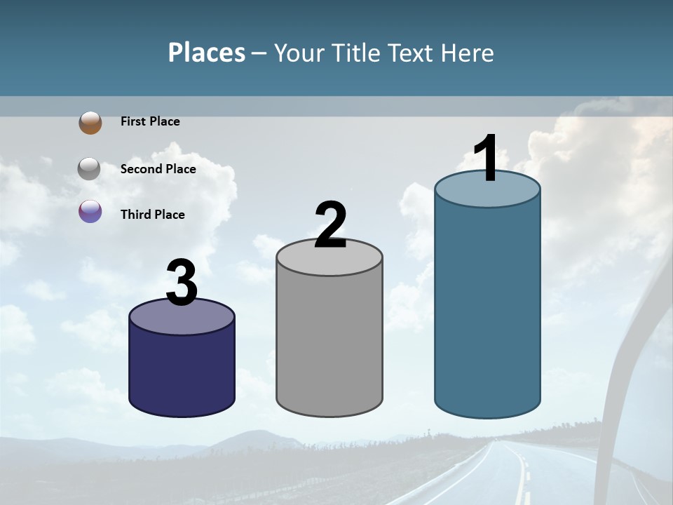 Auto Cloud Bright PowerPoint Template