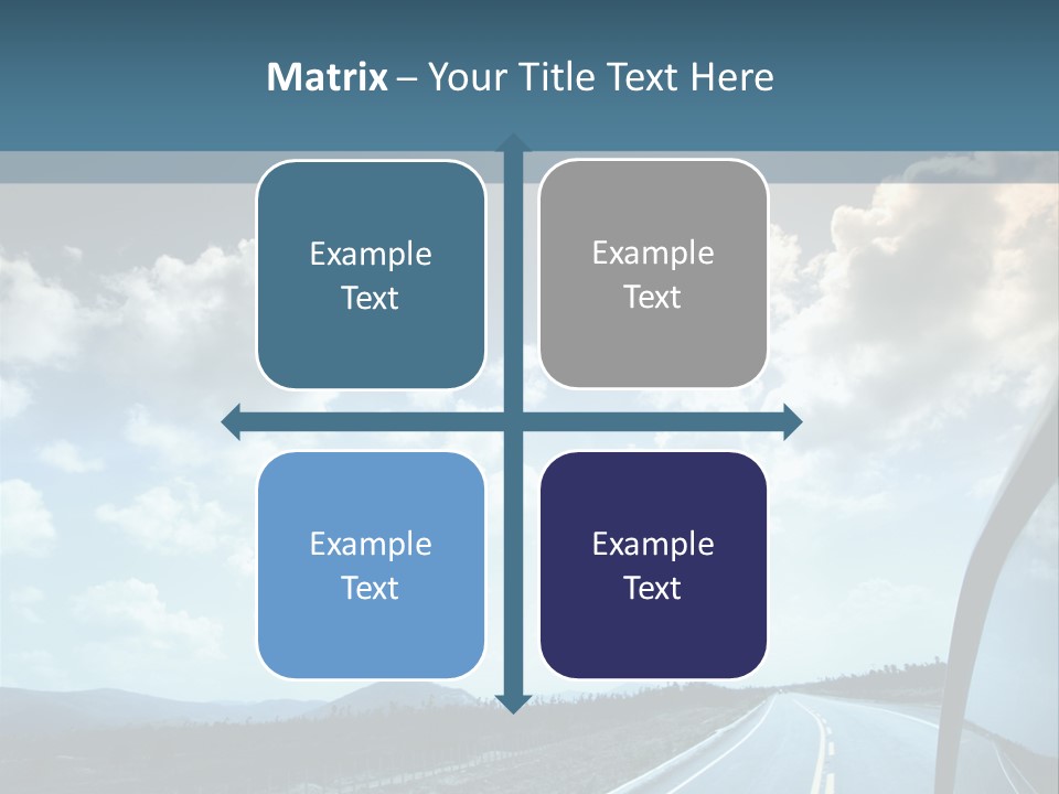 Auto Cloud Bright PowerPoint Template