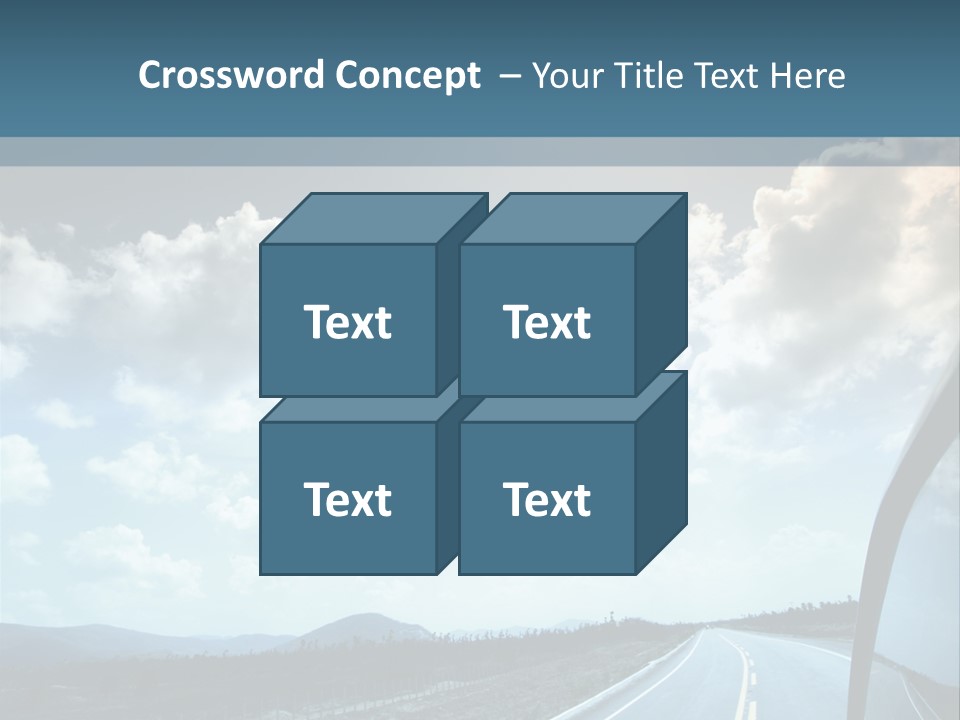 Auto Cloud Bright PowerPoint Template