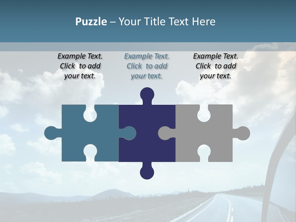 Auto Cloud Bright PowerPoint Template