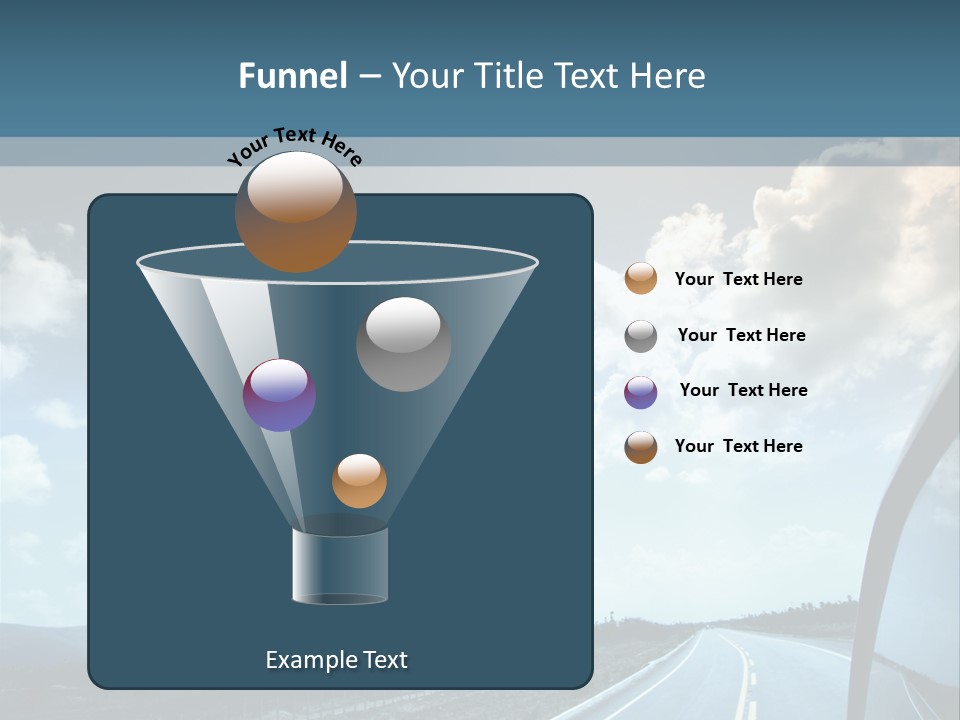 Auto Cloud Bright PowerPoint Template