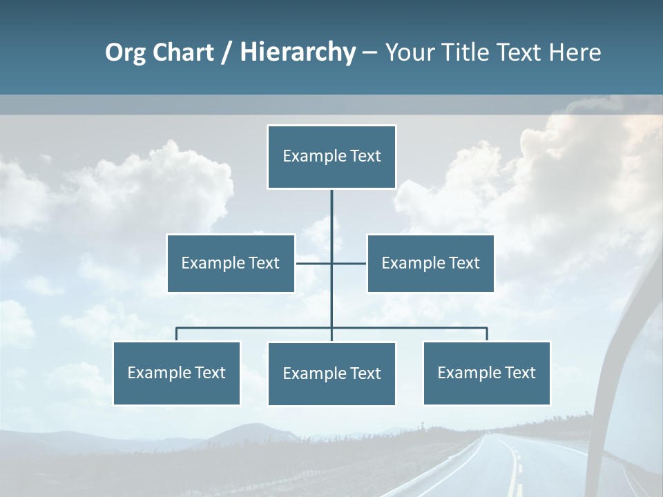 Auto Cloud Bright PowerPoint Template