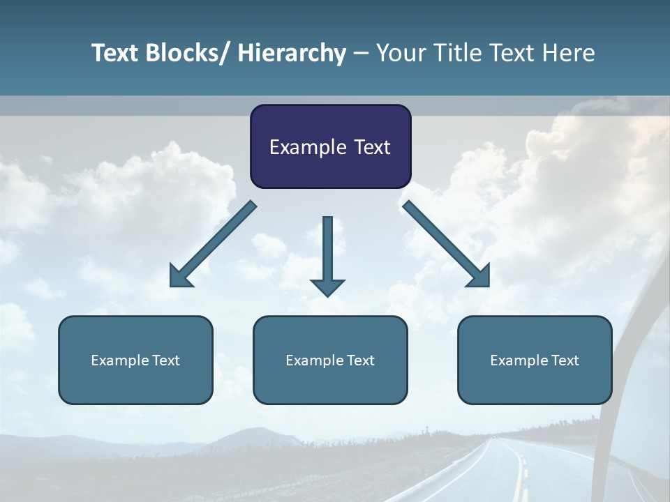 Auto Cloud Bright PowerPoint Template