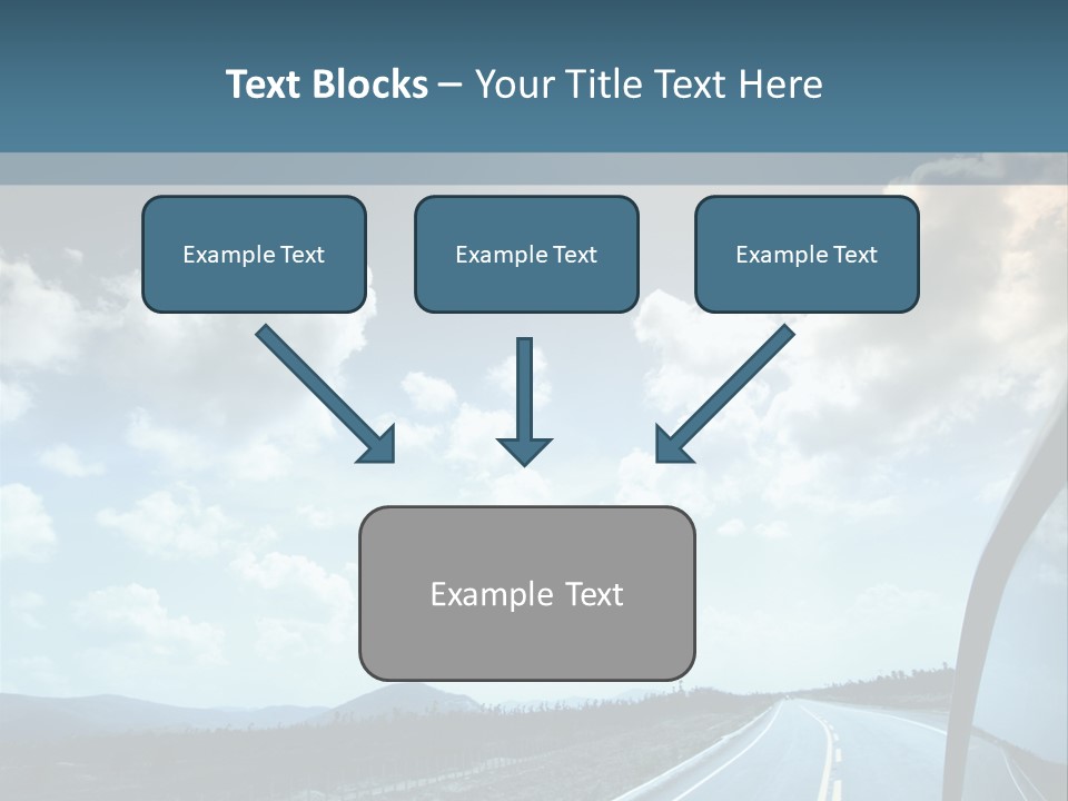 Auto Cloud Bright PowerPoint Template