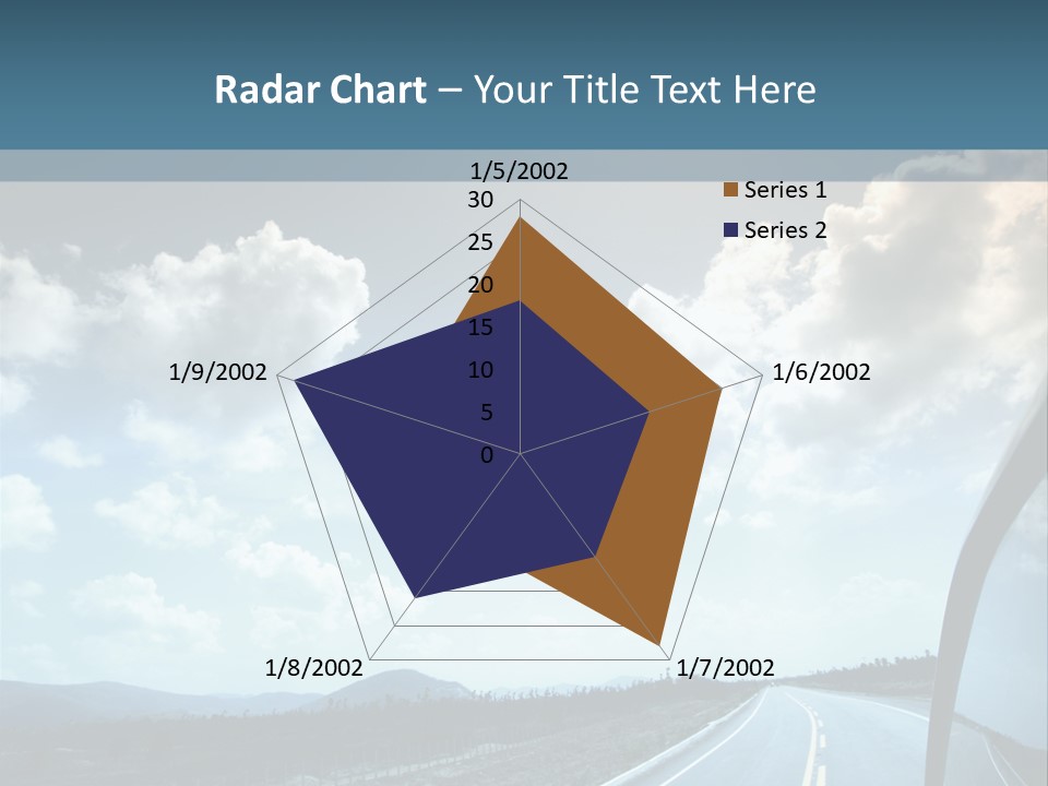 Auto Cloud Bright PowerPoint Template