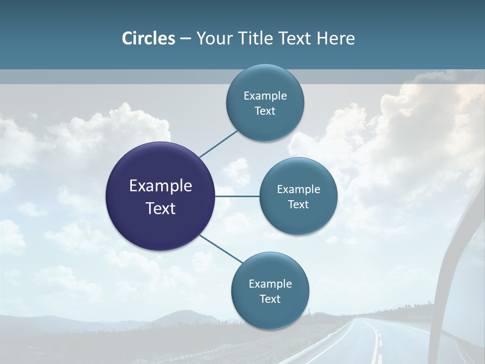 Auto Cloud Bright PowerPoint Template