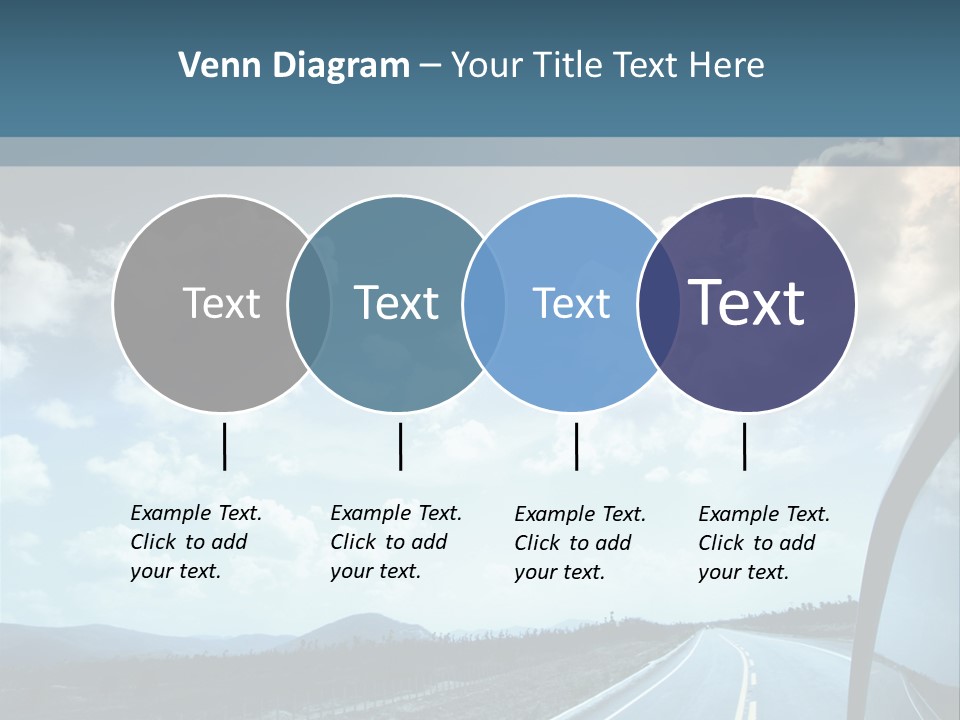 Auto Cloud Bright PowerPoint Template