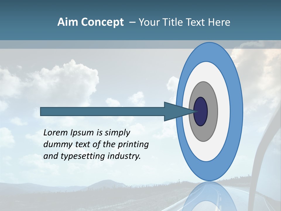 Auto Cloud Bright PowerPoint Template