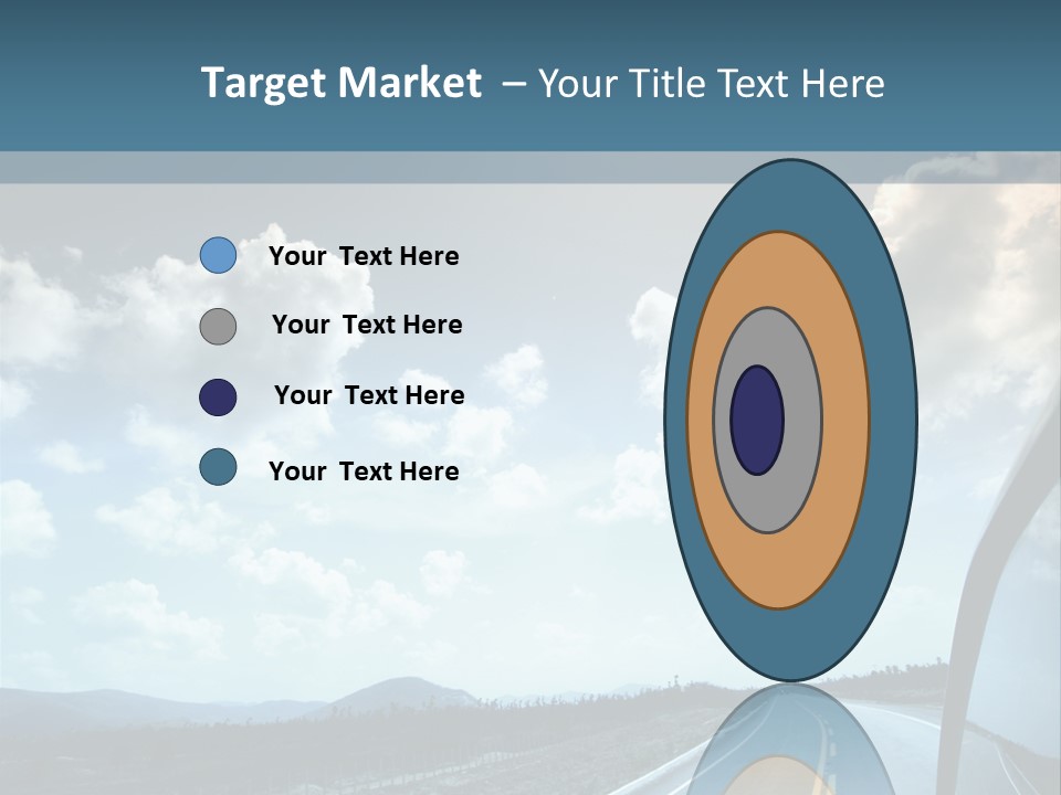 Auto Cloud Bright PowerPoint Template