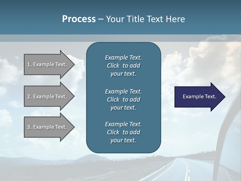 Auto Cloud Bright PowerPoint Template
