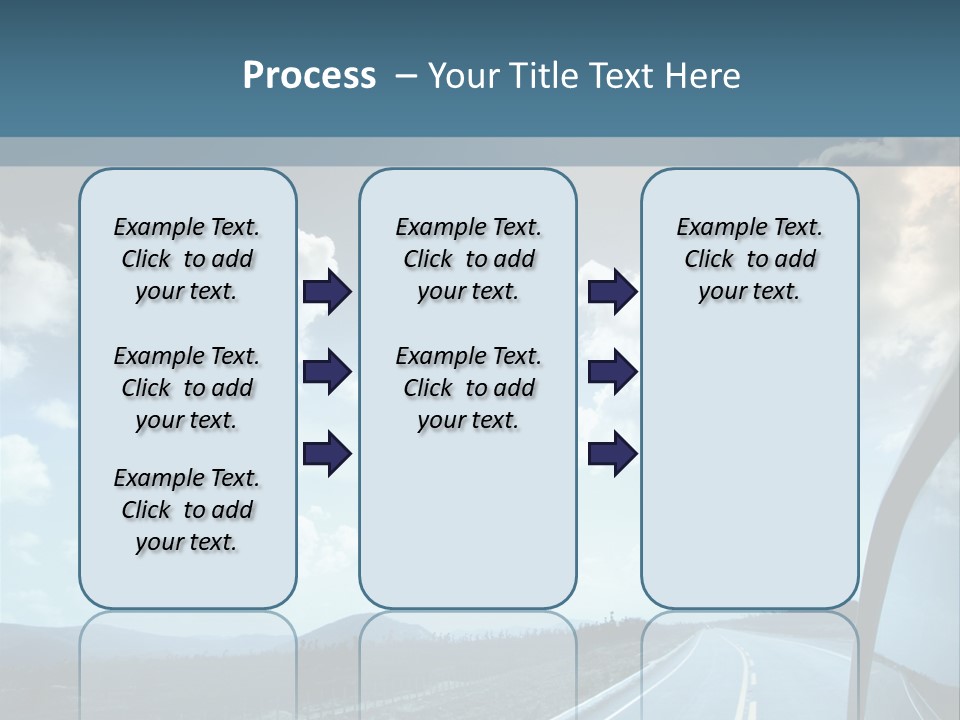 Auto Cloud Bright PowerPoint Template