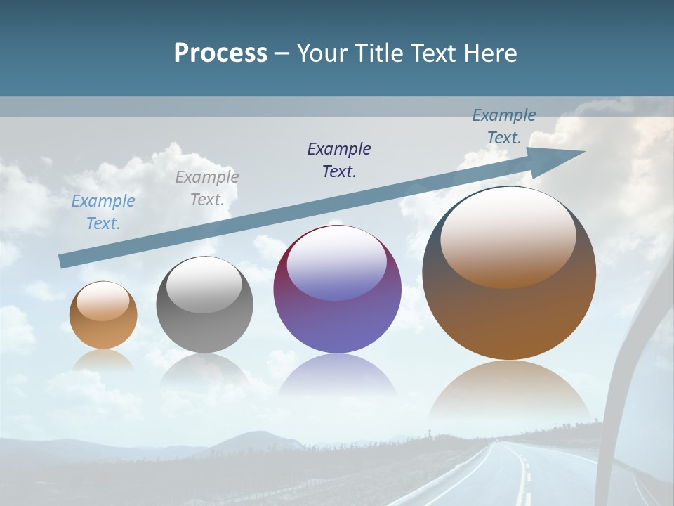 Auto Cloud Bright PowerPoint Template