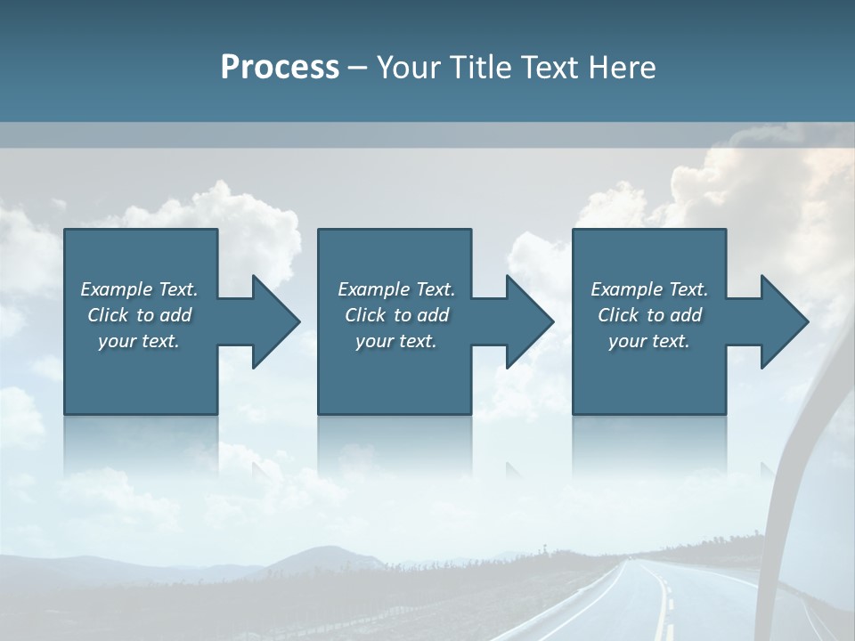 Auto Cloud Bright PowerPoint Template