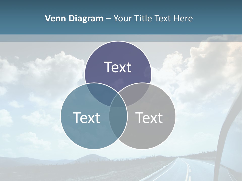 Auto Cloud Bright PowerPoint Template