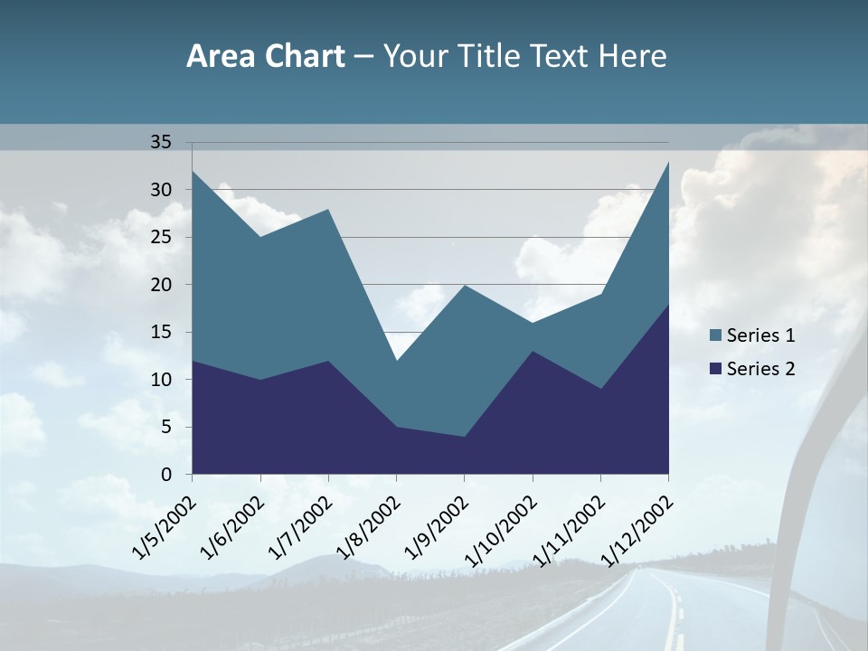 Auto Cloud Bright PowerPoint Template