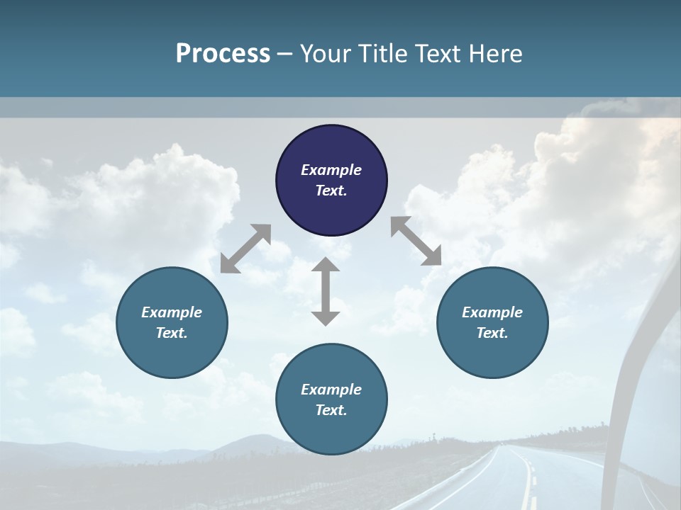 Auto Cloud Bright PowerPoint Template