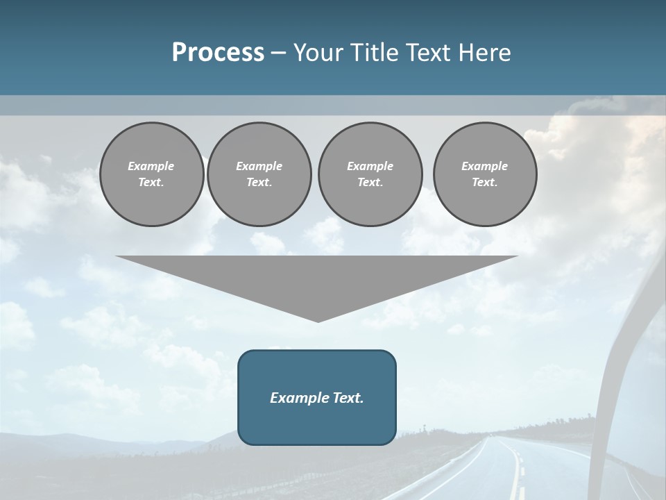 Auto Cloud Bright PowerPoint Template