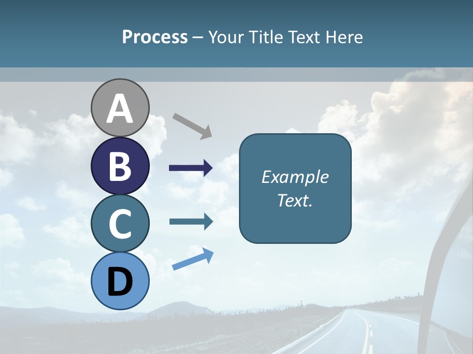 Auto Cloud Bright PowerPoint Template