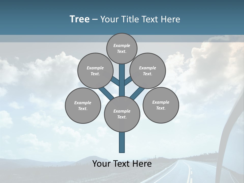 Auto Cloud Bright PowerPoint Template