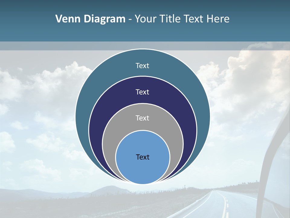 Auto Cloud Bright PowerPoint Template