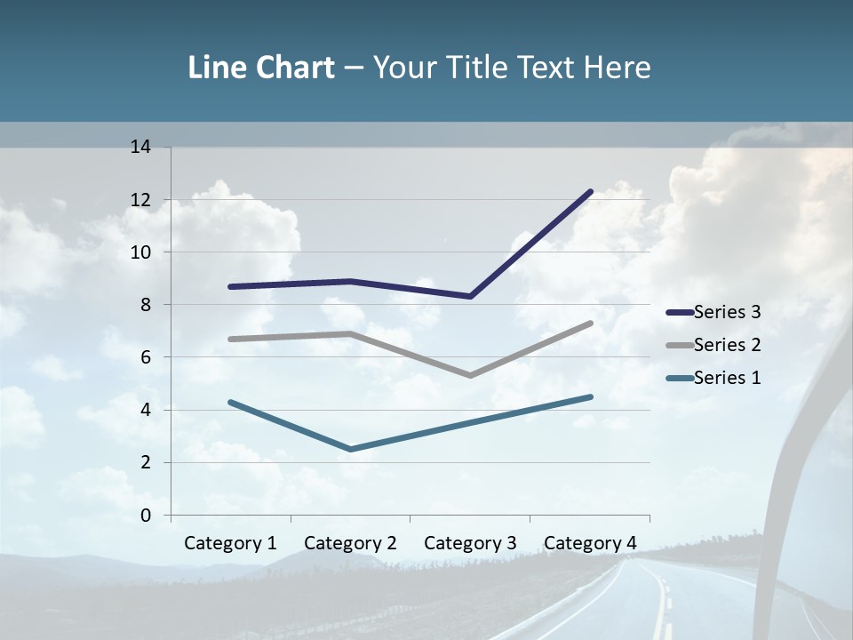 Auto Cloud Bright PowerPoint Template