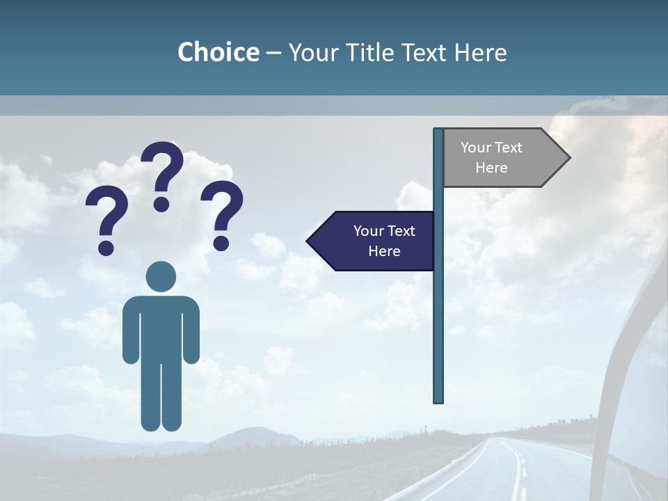 Auto Cloud Bright PowerPoint Template