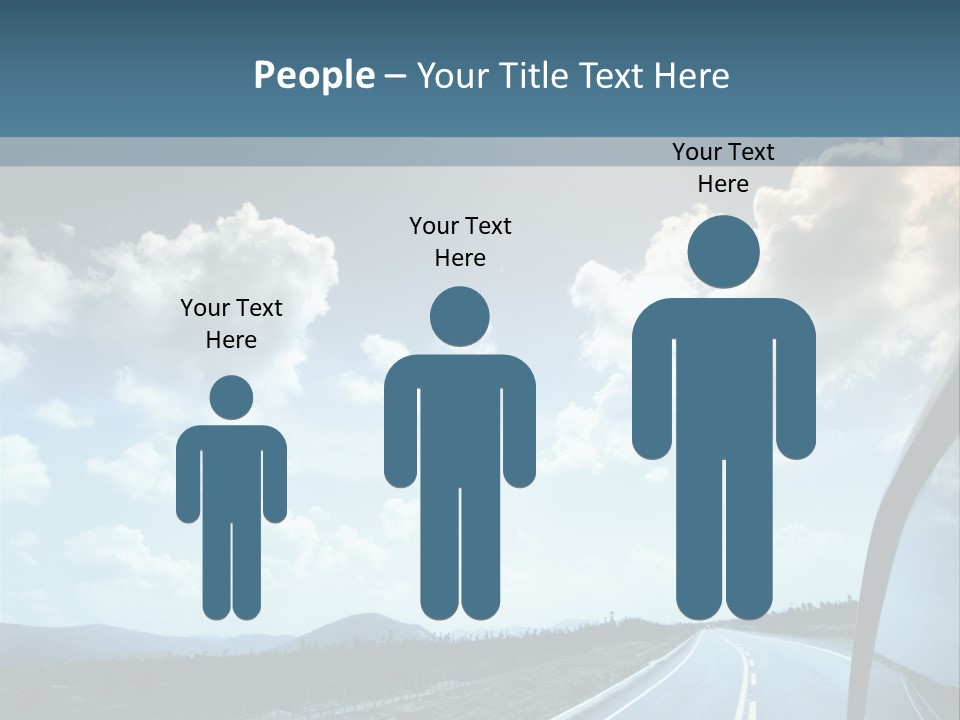 Auto Cloud Bright PowerPoint Template