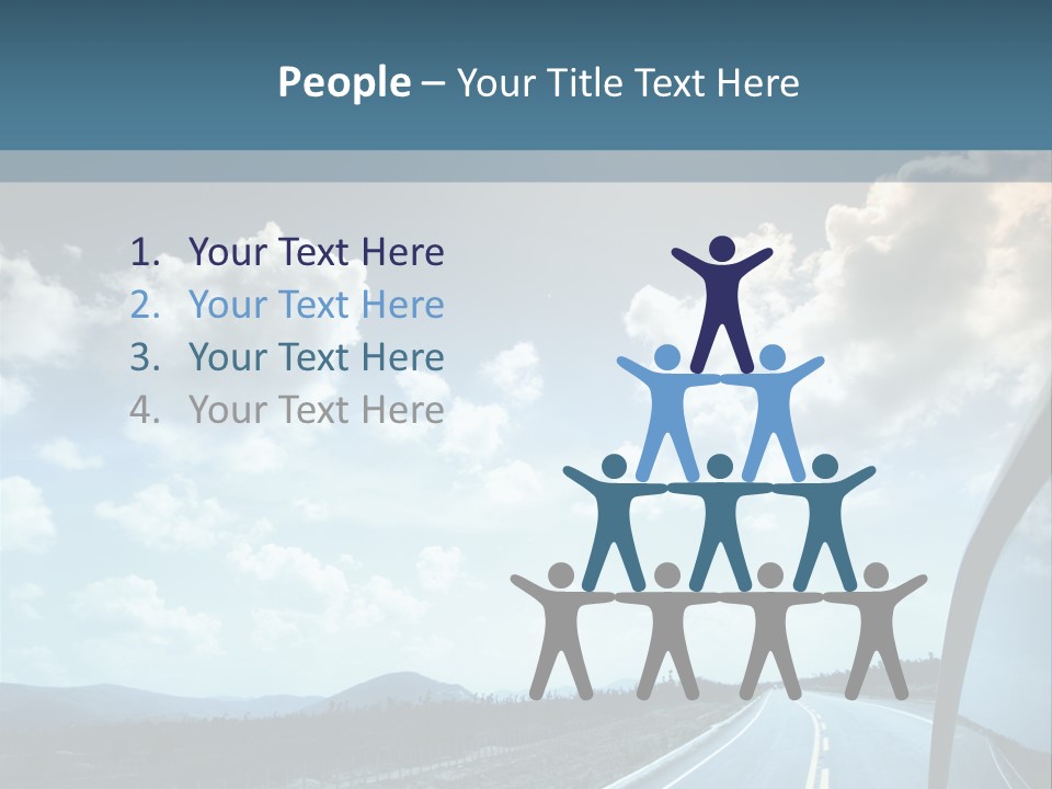 Auto Cloud Bright PowerPoint Template
