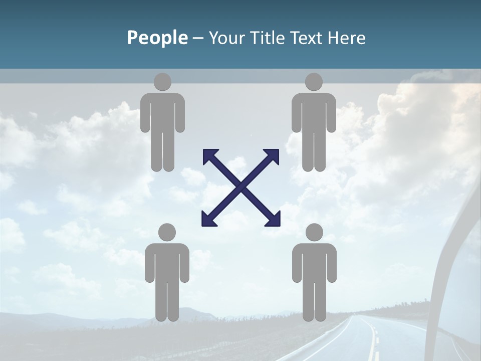 Auto Cloud Bright PowerPoint Template