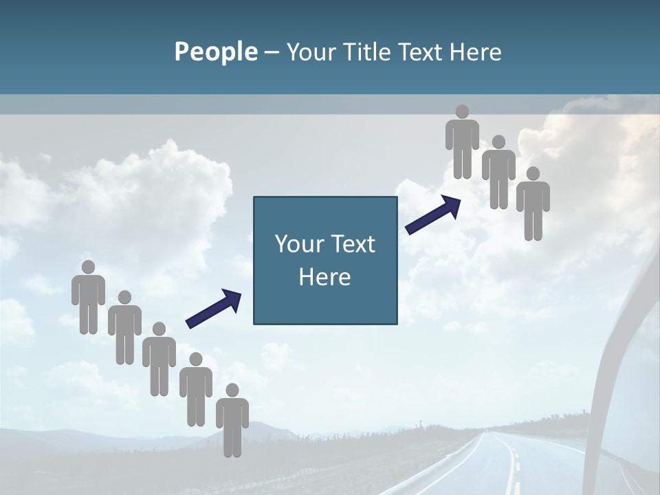 Auto Cloud Bright PowerPoint Template