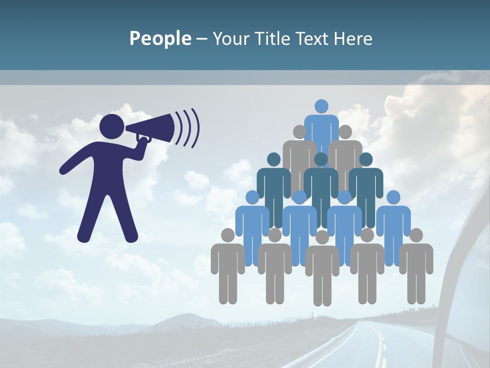 Auto Cloud Bright PowerPoint Template