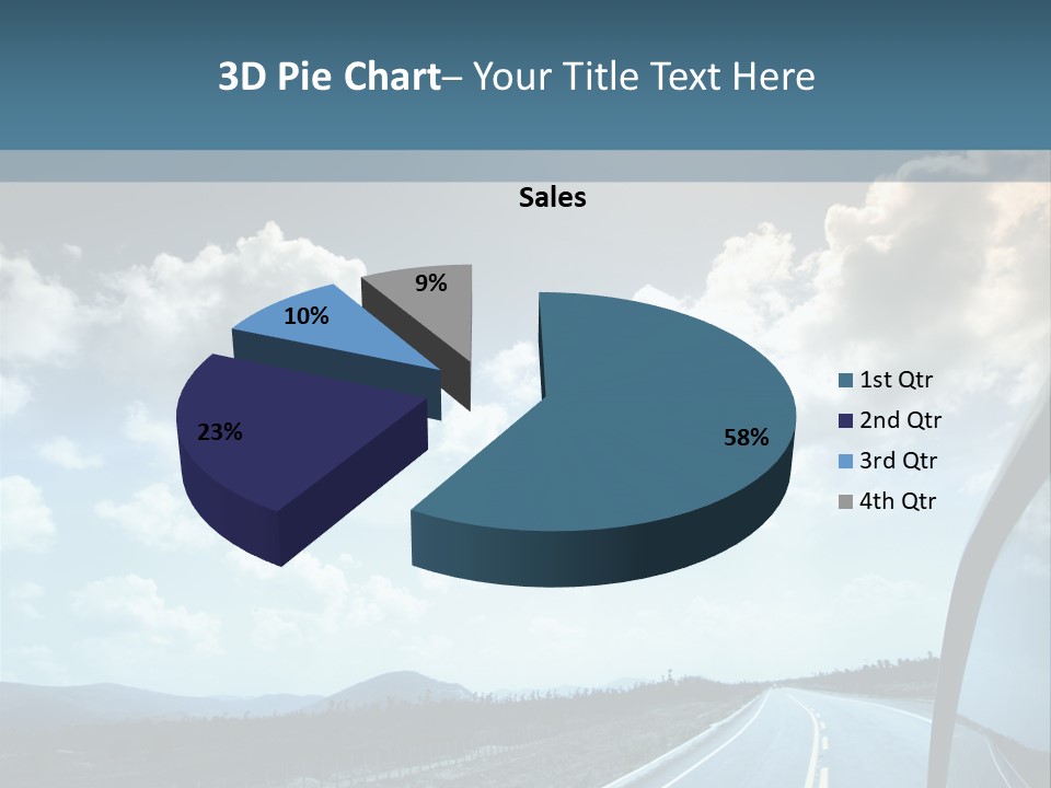 Auto Cloud Bright PowerPoint Template