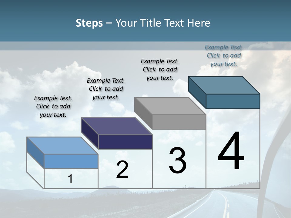 Auto Cloud Bright PowerPoint Template