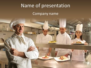 Preparation Nutrition Male PowerPoint Template