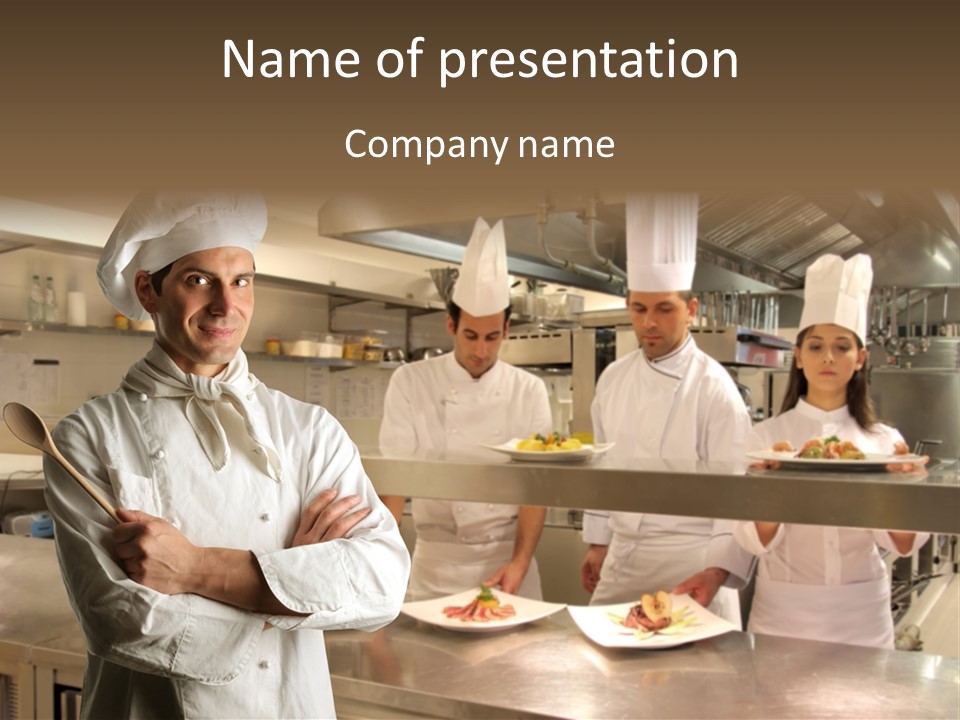 Preparation Nutrition Male PowerPoint Template